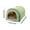 Green/3XL, variant on Dog Bed House - Indoor Pet Shelter Removable Washable Cover (Green/2XL)