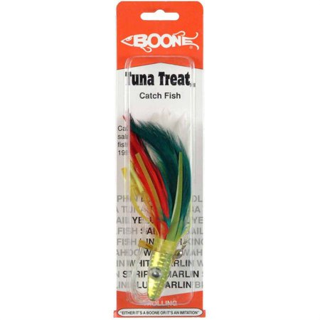 UPC: 0043344514857 | Boone Tuna Treat 6/0 Rigged Fishing Lure 6-Inch