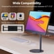 thumbnail image 4 of Portable Monitor Tablet Holder Standing Adjustable Monitor Stand Height Tablet Bracket Desktop Clamp Stand Mount, 4 of 4