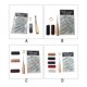 thumbnail image 2 of Scienceny Herramientas de trabajo de cuero, costura de botas, Kit de hilo encerado para artesanía en cuero, tapicería, reparación artesanal para Kits y herramientas para tallar Tipo 1 Scienceny TO008206-01, 2 of 6