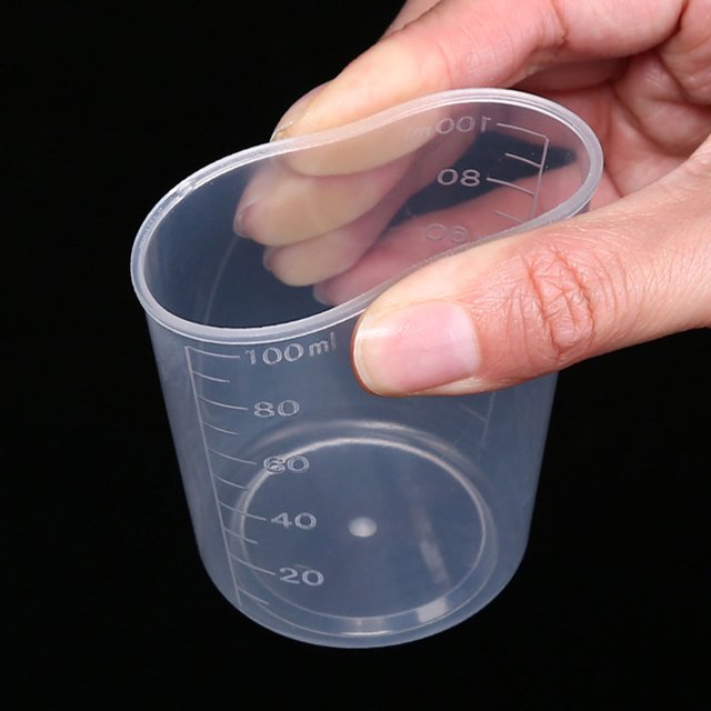 Becaristey 50piece Convenient And Durable Plastic Mixing Cup For All Baking Needs Is Strong And Durable