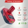 thumbnail image 5 of FSKE Replacement for Craftsman 19.2V Battery Lithium ion C3 11375 11376 130279005 1323903 130211004 130279003 130279017 Tools 3500mah 2 Packs, 5 of 7