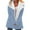 TLight blue, variant on Clearance 2024!Overcoat for Women Hooded Overcoat Winter Printed Plus Size Mid-length Outwear Coat Jacket
