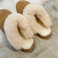 thumbnail image 4 of Designer Women's Slippers Winter Plush Warm Shoes Unisex Indoor Outdoor Flip Flops Casual Shoes Zapatos De Mujer Uggs, 4 of 4