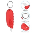 thumbnail image 4 of Unique Bargains Mini Portable Box Cutter, Package Opener Small Utility Office Letter Opener Red 12Pack, 4 of 5