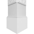 thumbnail image 5 of Ekena Millwork 10"W x 8'H Craftsman Classic Square Non-Tapered Herringbone Modern Fretwork Column w/ Mission Capital & Mission Base, 5 of 8