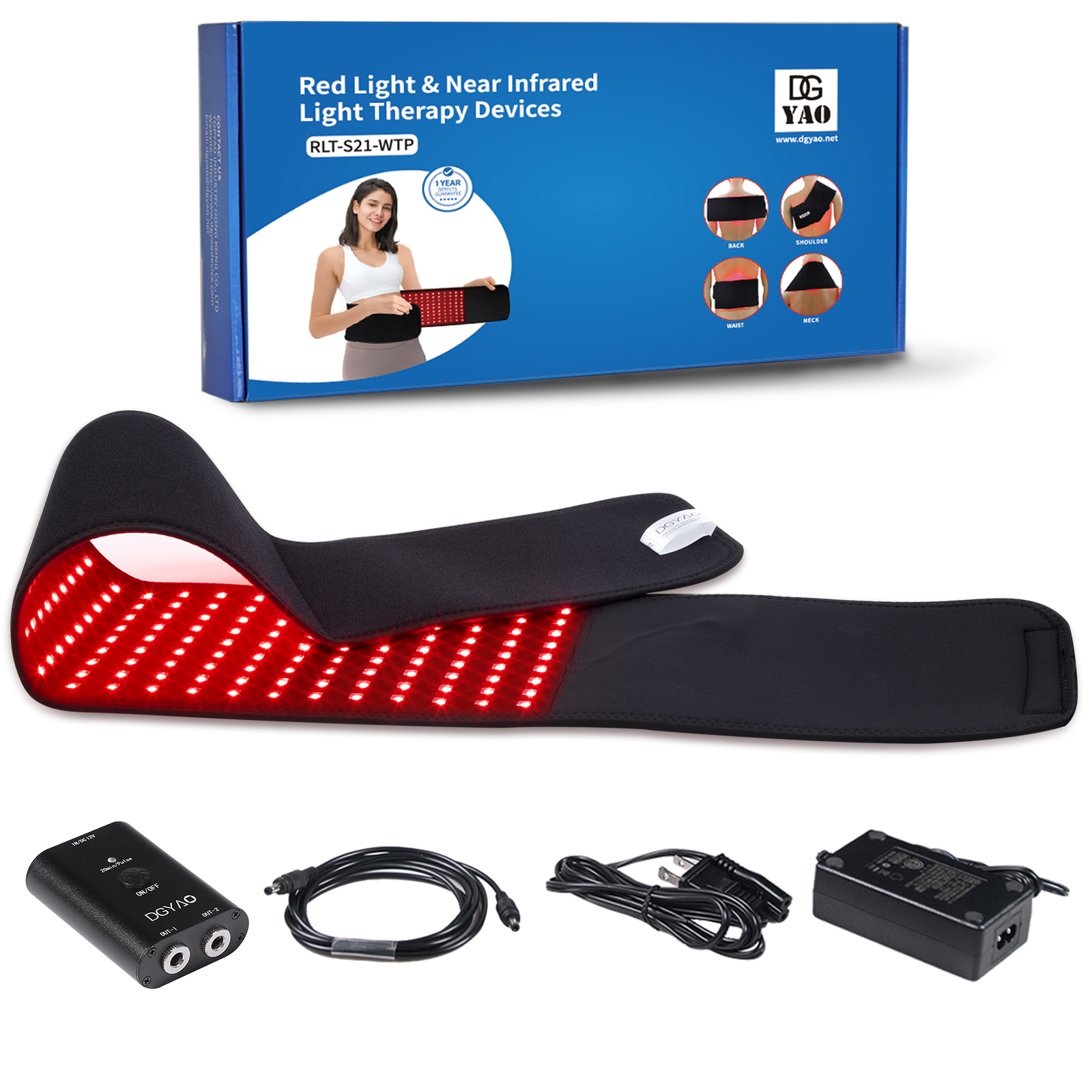 Buy Red Light Therapy Belt,880nm NearInfrared Light Therapy Device 3