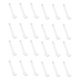 thumbnail image 2 of Perchas Para Guirnaldas De Navidad, Ganchos Multifuncionales Para Guirnaldas, Lazos De Longitud Ajustable, 24 Piezas, Autoadhesivos, Antideslizantes Para Chimeneas, Puertas,, 2 of 7