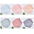 thumbnail image 2 of Troglfold 3pcs 2XL Cotton High Waist Adjustable Maternity Panties Splice Stomach Lift Nursing Underwear for Pregnant Women (As Shown), 2 of 10