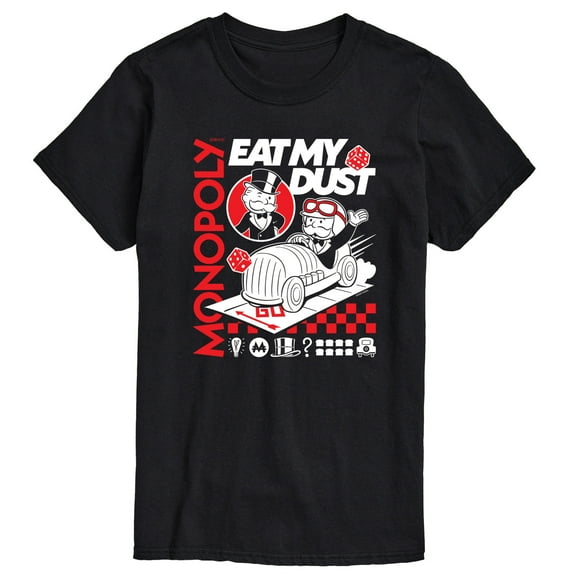 Monopoly - Monopoly Eat My Dust - Men's Short Sleeve Graphic T-Shirt