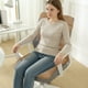 thumbnail image 5 of Cojín para Silla con Soporte Lumbar, Almohadón de Asiento Grueso en Nylon Spandex, 70 x 35 cm para Oficina, Dormitorio, Uso en Todas las Estaciones, 5 of 6