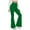 A01-Green, variant on yoeyez Ladies High Waist Flare Leggings Wide Leg Tummy Control Bootcut Yoga Pants Workout Bell Bottom Slim Sweatpants Flared Yoga Pants for Women Flash Sale Navy,XXL