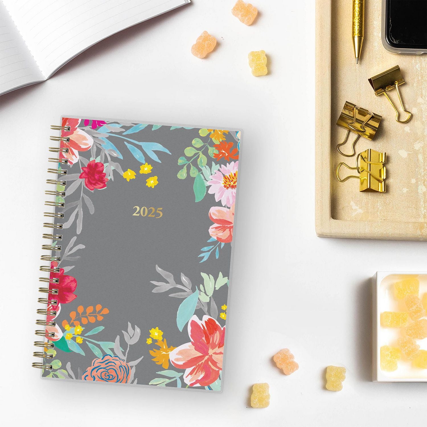 2025 Weekly Monthly Planner, 5 x 8, Blue Sky, Sophie, 5x8 Weekly/Monthly Planner