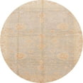 thumbnail image 1 of Ahgly Company Indoor Round Abstract Brown Abstract Area Rugs, 8' Round, 1 of 6