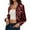 Red, variant on Women's V Neck Zipper Sequin Long Sleeve Jacket – Stylish Party Wear Outerwear For Casual Or Formal Occasions winter coats for women