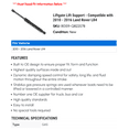 thumbnail image 2 of Liftgate Lift Support - Compatible with 2010 - 2016 Land Rover LR4 2011 2012 2013 2014 2015, 2 of 2
