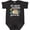 Black Leopard, variant on My Great Grandpa Loves Me with Sloth and Hearts Boys or Girls Baby Bodysuit