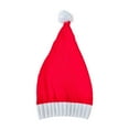 thumbnail image 5 of Knit Hat Winter For Adults And Kids Festive Santa Earflap Cap With Soft Warm Yarn Material, 5 of 6