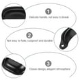 thumbnail image 4 of Miangastore Boutons Conçus en Coque Fer Noir 16 Pcs 3.9X1.4In, 4 of 9