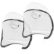 thumbnail image 1 of Haust - 2 colgadores de pared para afeitadoras con ventosa, 1 of 6