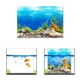 thumbnail image 3 of Aquarium Background Poster Decoration Aquarium Landscape Sticker Poster Fish Tank 3D Background Painting Sticker 50*82cm, 3 of 6