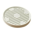 thumbnail image 1 of Soporte para plantas, maceta redonda para mover, bandejas para plantas, paleta silenciosa para plantas, bandeja para macetas para jardín, florero, Beige, 1 of 8
