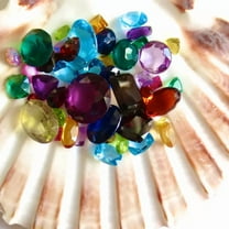 50 Carat Lot Loose Natural Semi-Precious Gemstones Mix Shapes for Jewelry Making