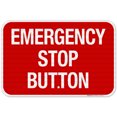 thumbnail image 1 of Emergency Stop Button Sign,, 1 of 1