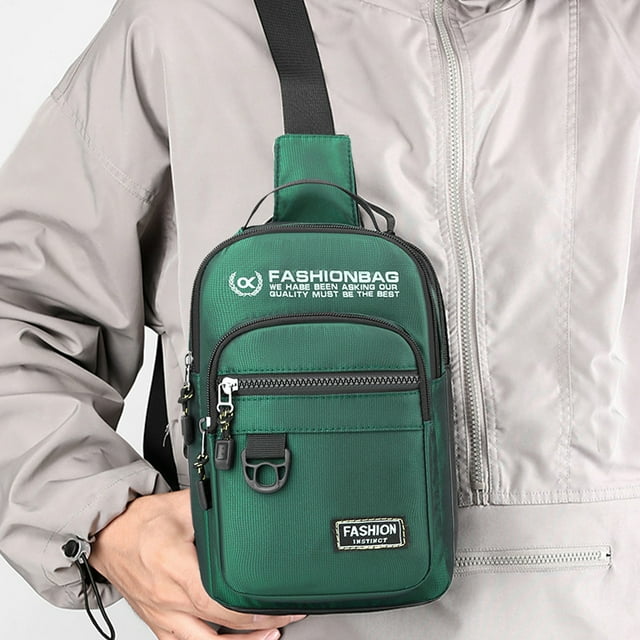 Xihbxyly Riñonera para Hombre, Tejido Impermeable, Bolsillo Oculto Antirrobo, Puerto de Carga Usb, Correa Transpirable, Versátil para Deportes Al Aire Libre, Bandolera de Viaje, Tamaño 27 X 17 X 9 Cm