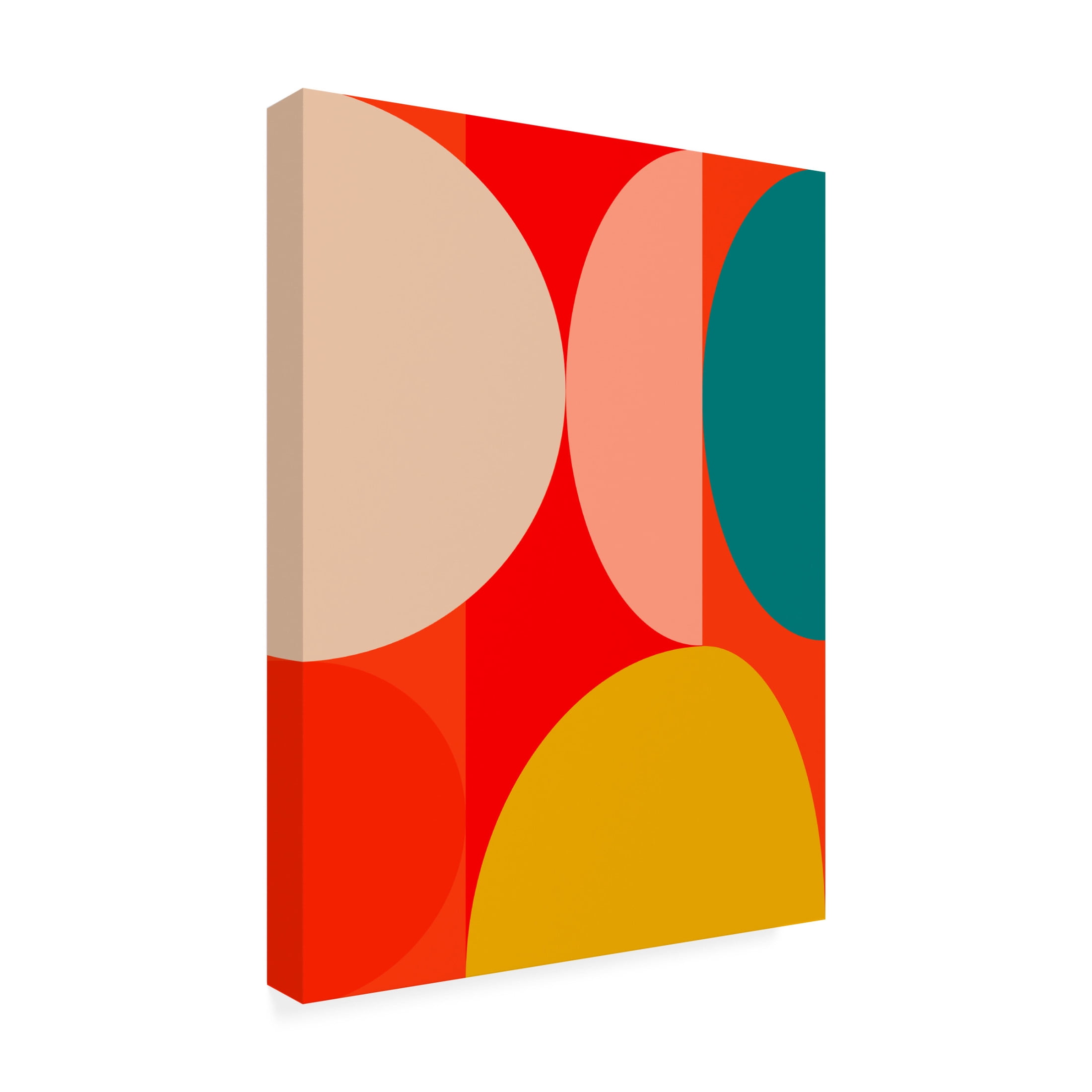 Trademark Fine Art Ana Rut Bre Mid Century Pastel 13 Canvas Wall Art