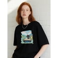 thumbnail image 2 of Unisex Black Cat Hoodie for Cat Lovers, Oversized Cartoon Graphic Pullover Sweatshirt, Comfortable Casual Hoodie for Men and Women, 2 of 7