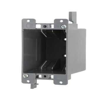 Hyper Tough PVC 1 Gang Receptacle Switch / Outlet Electrical Box TD35071Z