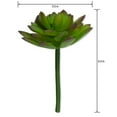 thumbnail image 2 of Mainstays Artificial Succulent Pick 3.5 inch x 5.5 inch Green Echeveria, 2 of 5