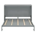 thumbnail image 6 of Euroco Wood Queen Size Murphy Wall Bed, Gray, 6 of 11