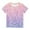 Purple, variant on Utoimkio Kids Boys Girls Casual Short Sleeve T-Shirts Summer Casual Crewneck Tee Tops for Boys Girls 3-14 Years