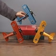 thumbnail image 3 of Retro Airplane Model Vintage Decorative Aircraft Desktop Metal Craft Plane Ornament, 3 of 9