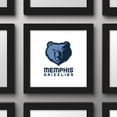 thumbnail image 5 of Gallery Pops NBA Memphis Grizzlies - Global Logo Wall Art, Black Framed Version, 12" x 12", 5 of 5