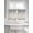 Lake Blue, variant on Grey Eucalyptus 2 Panel Kitchen Curtains for Windows, Farmhouse Weeping Leaves on Linen Bathroom Privacy Curtain, Home Décor Window Treatment for Bedroom/Living Room 55"x45"