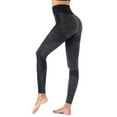 thumbnail image 4 of FANNYC Women's High-Waist Yoga Pants Control Abdomen Butt Lift Activewear Slender Sexy Sports Trousers Biker Pants Full-Length Leggings For Gym Running,S-XL, 4 of 6