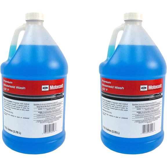 Elite Tool Center 2 Pack Ford Motorcraft ZC32M20EG -20 Degree Premium Windshield Washer Fluid 1 Gallon Jug