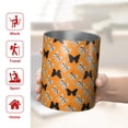 thumbnail image 5 of 12oz Coffee Tumblers Orange Black Butterfly Pattern Stainless Steel Vacuum Insulated Travel Tumbler Coffee Cups Mug with Lid and Straw with Cleaning Brush for Cold & Hot Drinks, 5 of 5