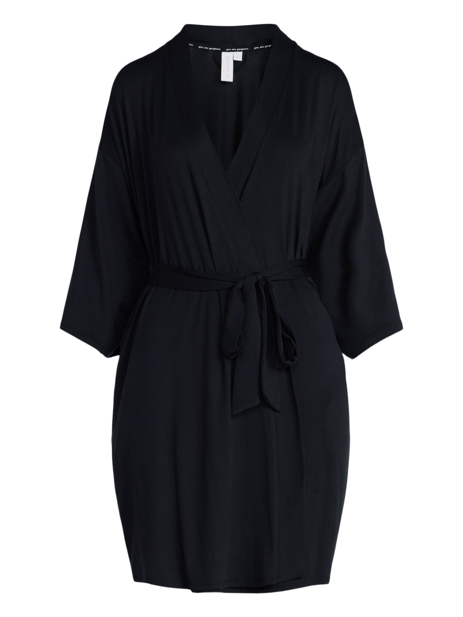 Joyspun Women’s Dreamy Soft Collection Knit Robe, Sizes S/M-2X/3X