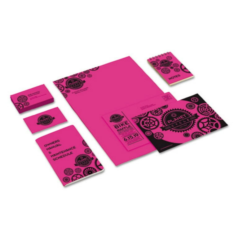 Astrobright Cover Fireball Fuschia 8-1/2x14 65lb 250/pkg, Paper,  Envelopes, Cardstock & Wide format, Quick shipping nationwide