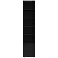thumbnail image 2 of Nexera Porto Storage Cabinet, Black, 2 of 8
