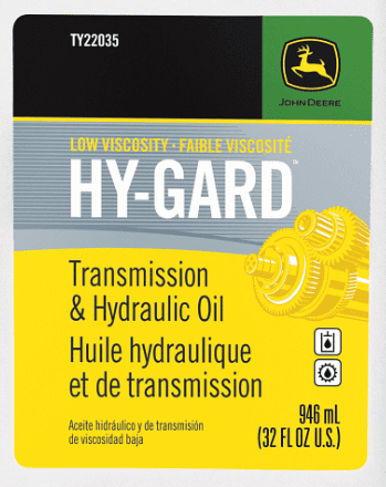 Óleo de Hy-Gard de Baixa Viscosidade John Deere 1 Qt