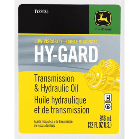 John Deere Low Viscosity Hy-Gard Oil (1 Qt) TY22035