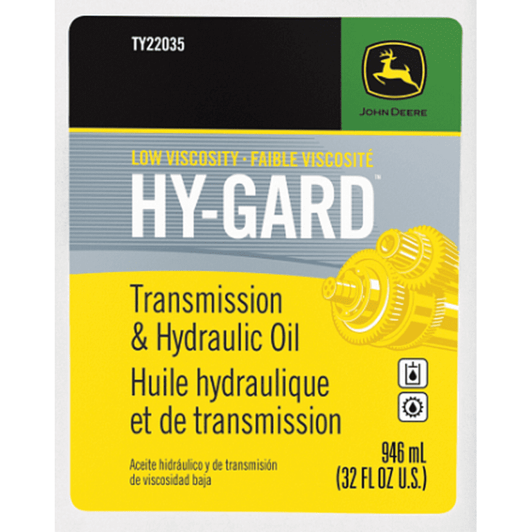 John Deere Low Viscosity Hy-Gard Oil (1 Qt) TY22035