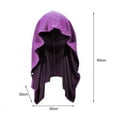thumbnail image 6 of Opolski Cooling Hoodie Towel Sweat Absorption Extra Soft Sun Quick Drying Sweat Towel Neck Wrap Sports Supplies Grey, 6 of 8