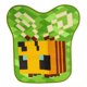 thumbnail image 1 of Accent Rug Minecraft Honey Bee, videojuego oficial de 80 x 75 cm, 1 of 7