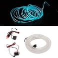 thumbnail image 3 of Tira De Luces Led Para Interior De Cable El, Luces Estroboscópicas Luminosas De Neón Usb, Luces De Cable El Con Encendedores Y Controlador De Potencia, Barra De Luz De Ambiente Para Coche Yuarrent VI011894-02, 3 of 6